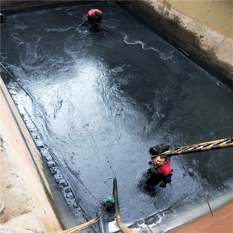 白银废水池清理