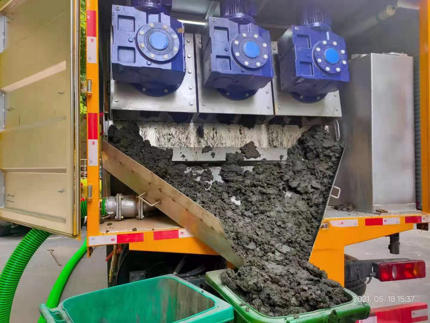 白银化粪池清掏城市维护站-泥浆净化干湿分离处理